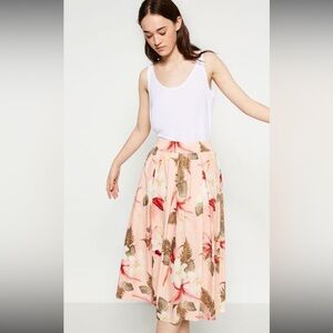 Philosophy Floral Pink Skirt Size Small